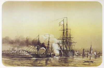 Friedland poté, co najela na mělčinu v Konstantinopoli od Louis Le Breton